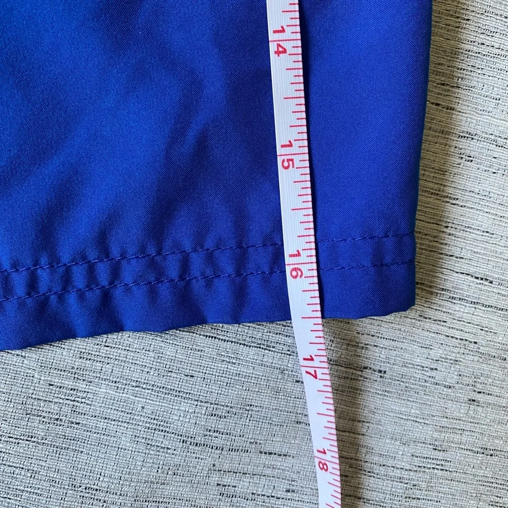 Nike Youth Boys XL Royal Blue Athletic Shorts with Black Side Panels